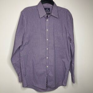 Stafford travel performance super shirt regular fit size 15.5 34-35